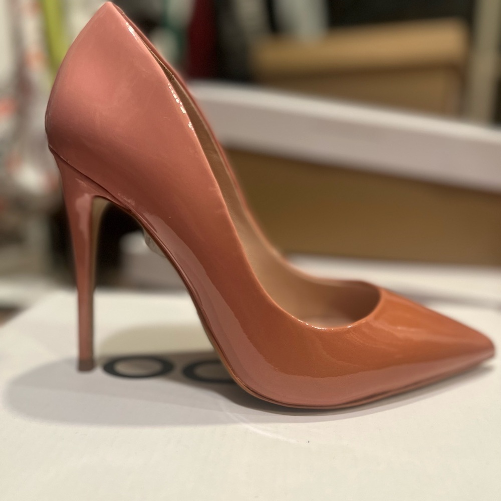 Stessy- Pump Stiletto Heel/ Medium Brown